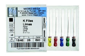 Limas Manuales K-FILE PRIME LINE - Dentopia Perú